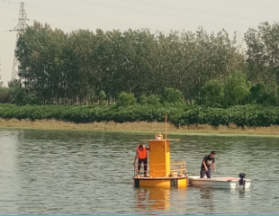 天津市北辰區永定新河水質在線監測預警浮標系統案例介紹