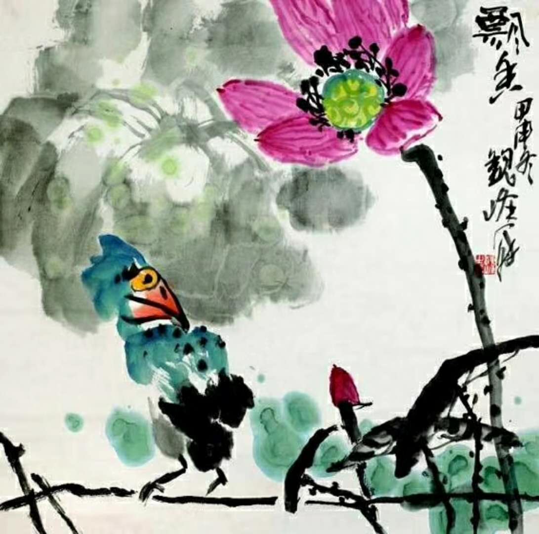 著名大写意画家 魏峰作品定制