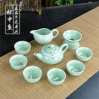 一元秒杀龙泉青瓷功夫茶具